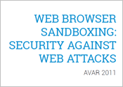 Web browser sandboxing